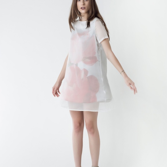 Silk Layered Dress - Picture 1 of 5